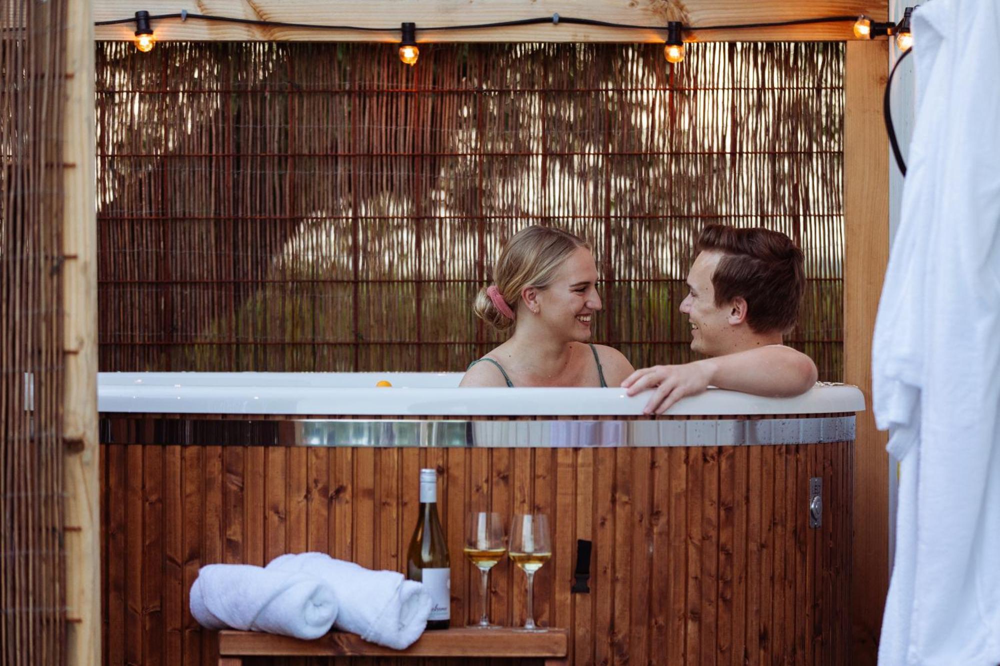 多克姆Tiny House - Optioneel Met Hottub公寓 客房 照片